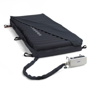 Drive Medical Med-Aire Melody Alternating Pressure and Low Air Loss Mattress Replacement System - Supports up to 350 lbs, Pack of 1, 14026